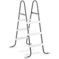 Los mejores  - Intex Escalera para Piscinas de hasta 91 cm de Altura- Gris